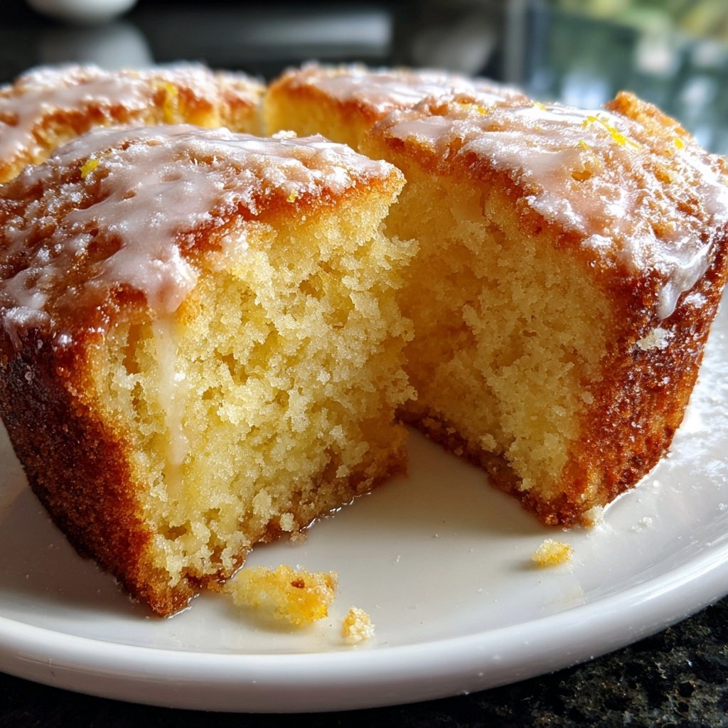 Zitronenkuchen ohne Ei