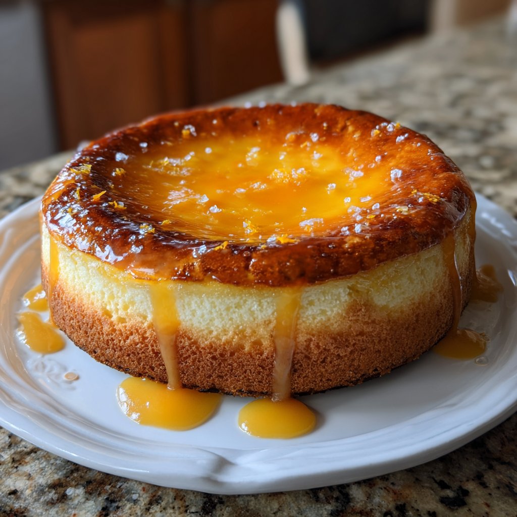 Käsekuchen mit Orangennote