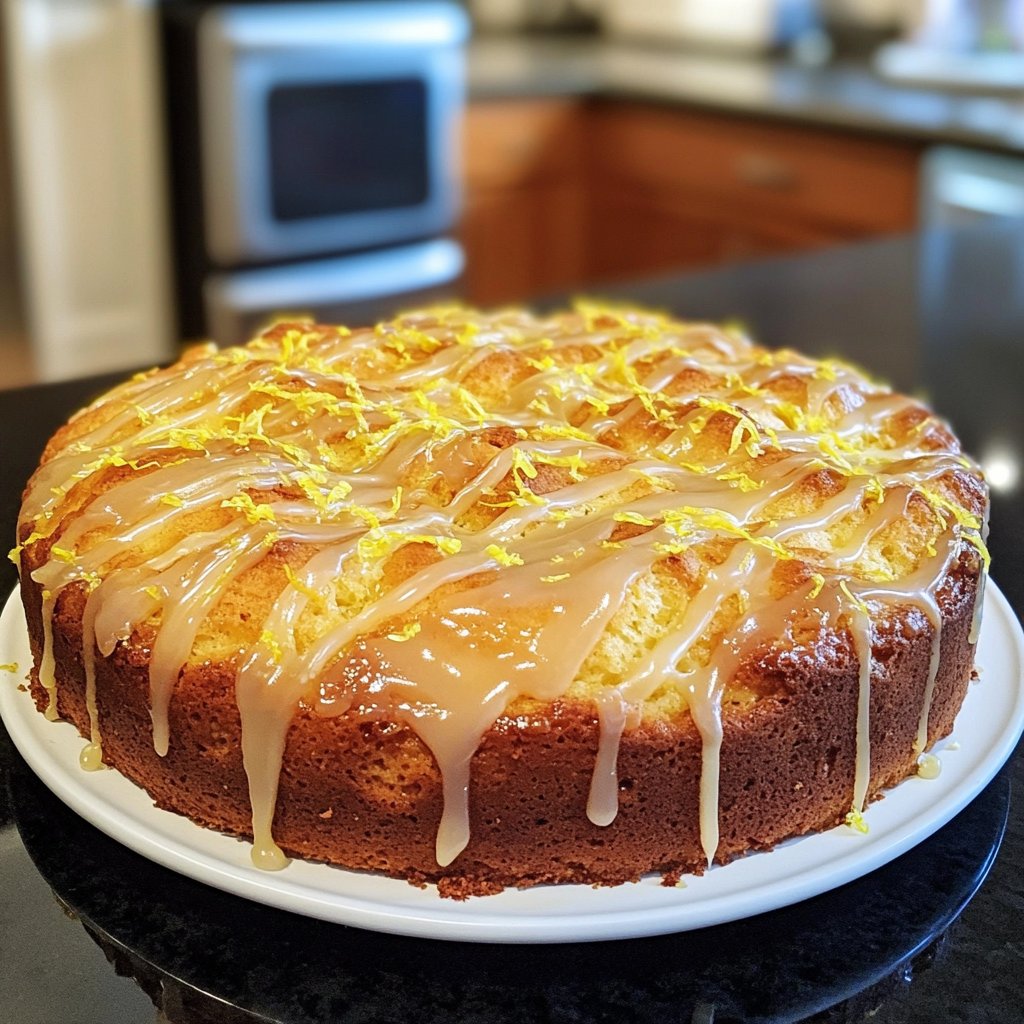 Zitronenkuchen einfach