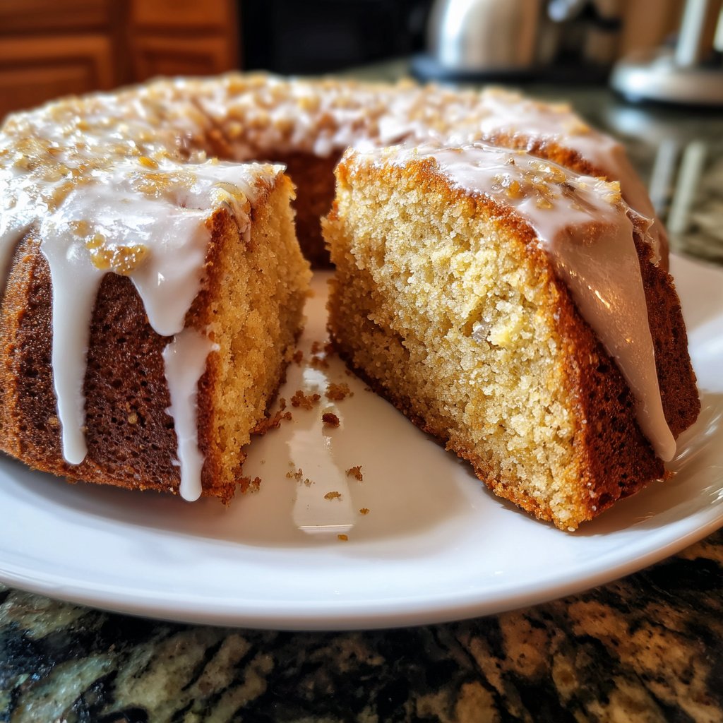 Bananenkuchen mit Vanille