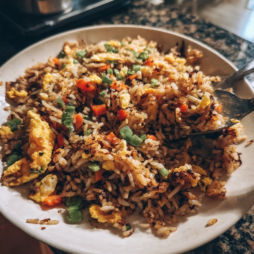 Gebratener Reis mit Ei