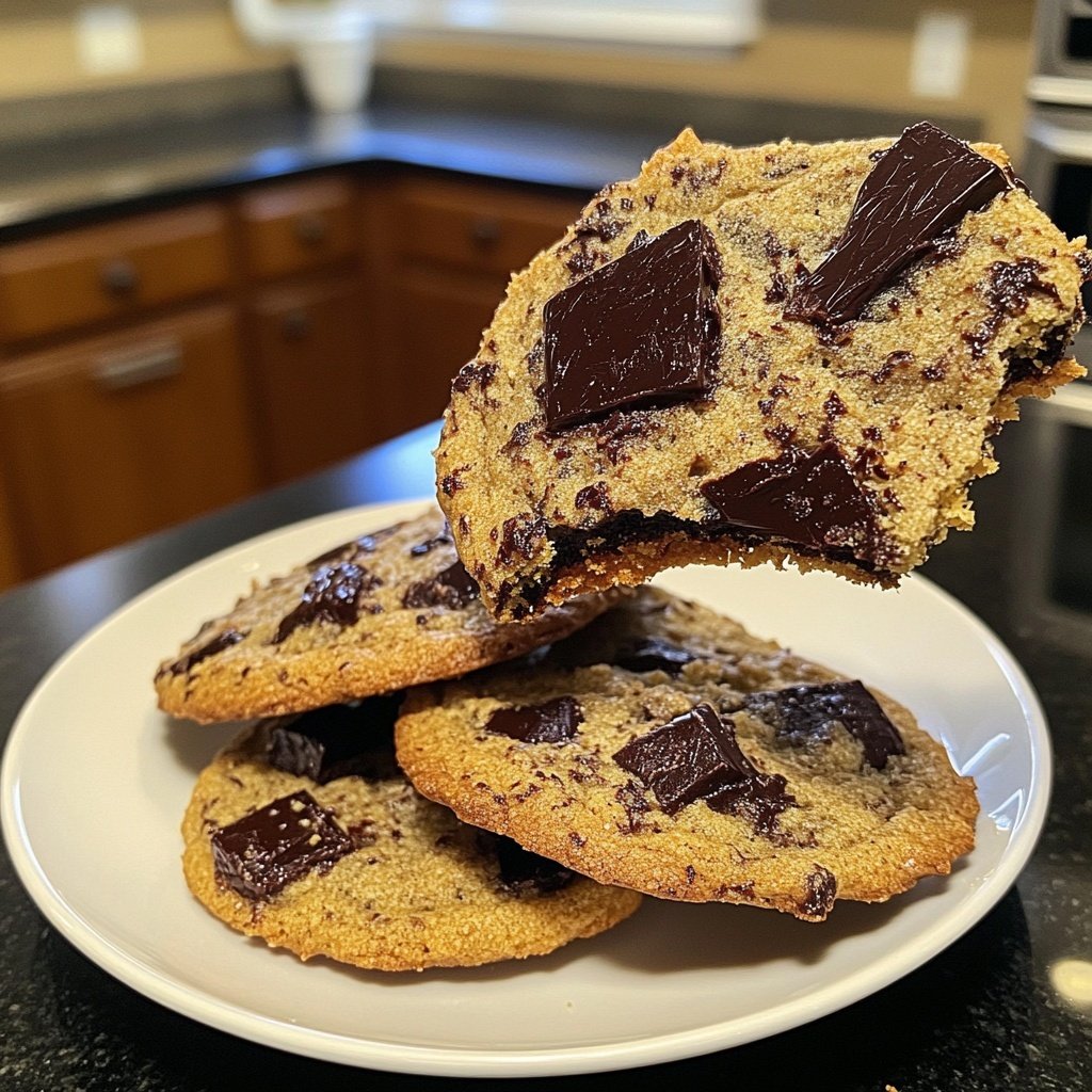 Schoko-Hafer Cookies – glutenfrei & vegan