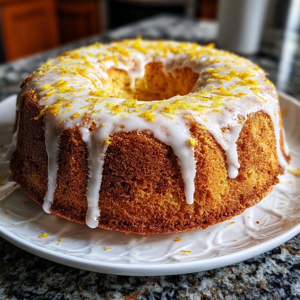 Zitronenkuchen ohne Stress
