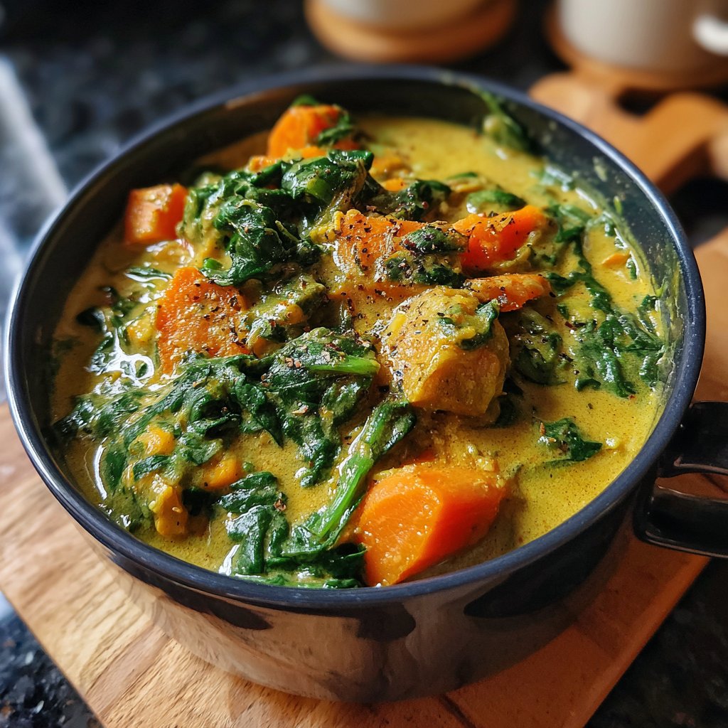 Vegetarisches Abendessen mit Linsencurry