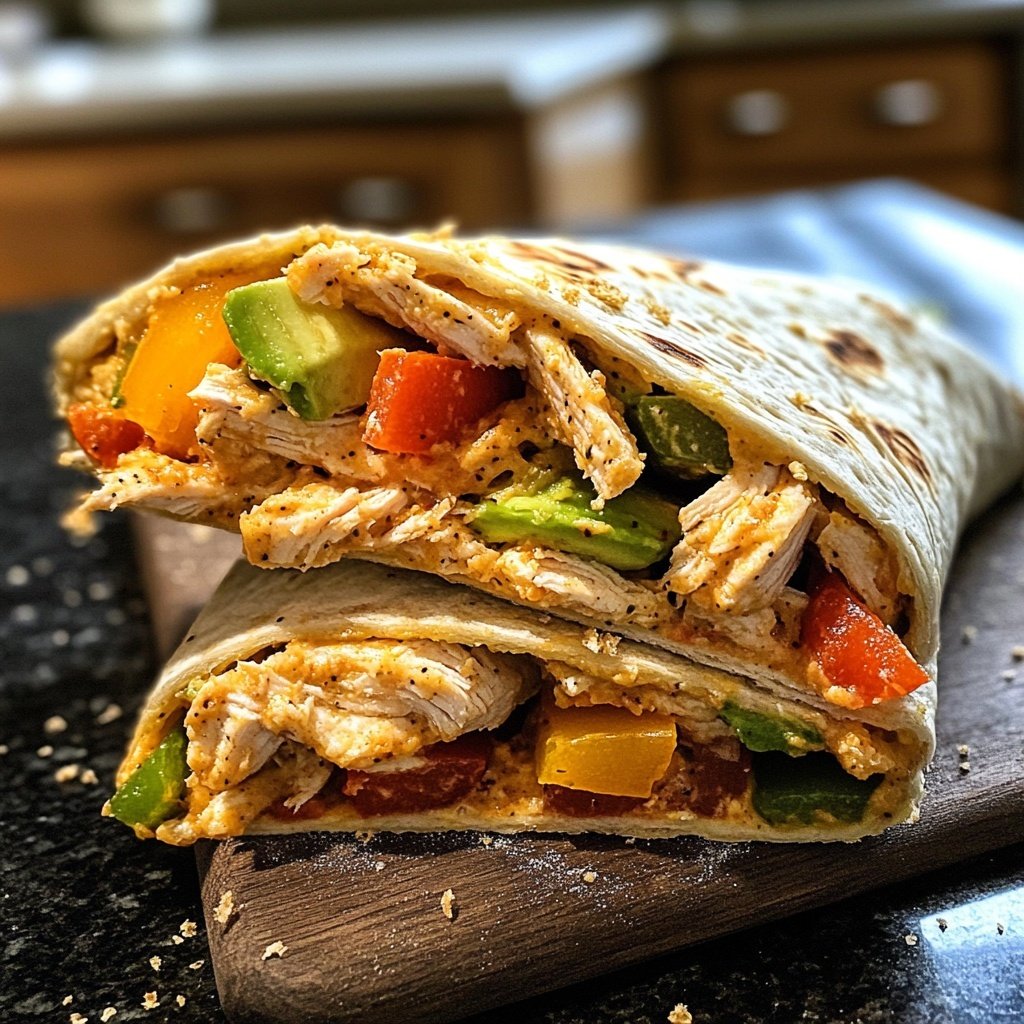Hähnchenbrust Wrap Füllung