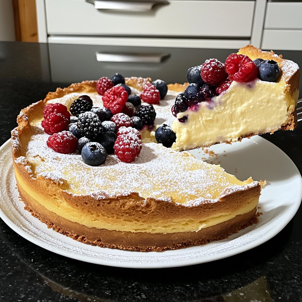 Käsekuchen cremig
