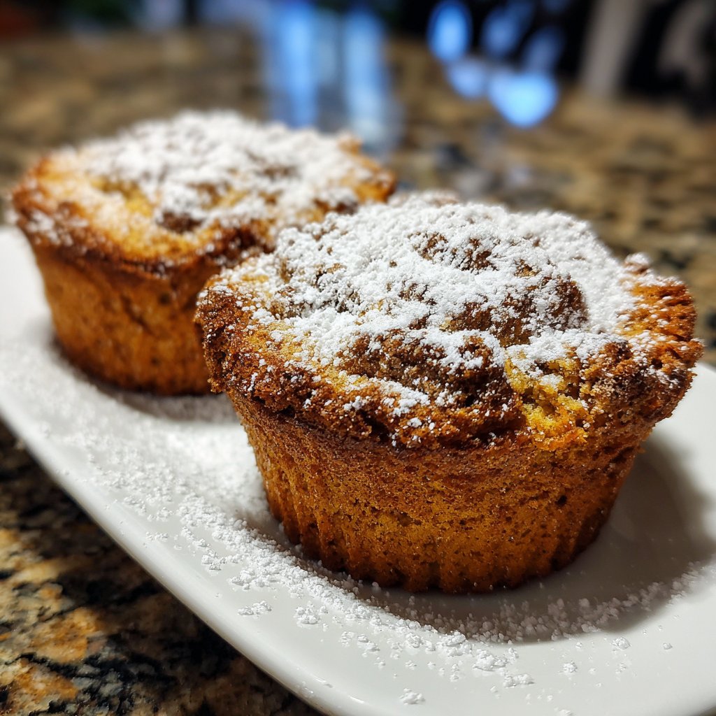 Muffins mit Zimtkruste