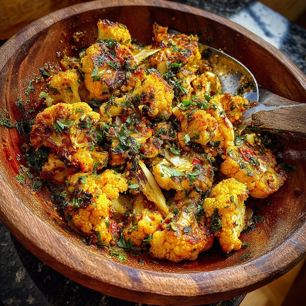 Blumenkohl Pfanne Mit Curry